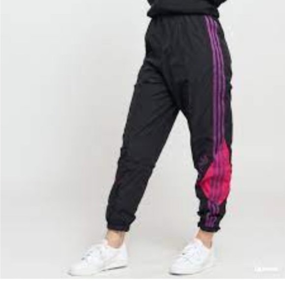 Adidas 90’s Linear Lined Track Retro Pants - Picture 2 of 6
